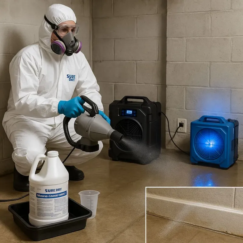 Sanitization and Odor Removal process in Rittman, OH