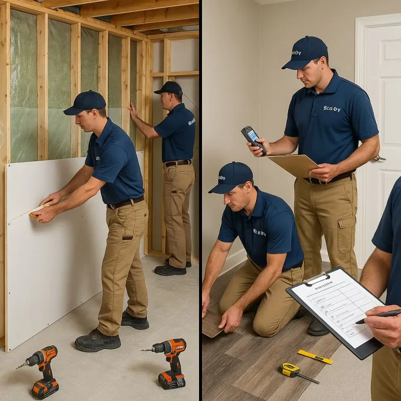 Repairs and Reconstruction process in Rittman, OH