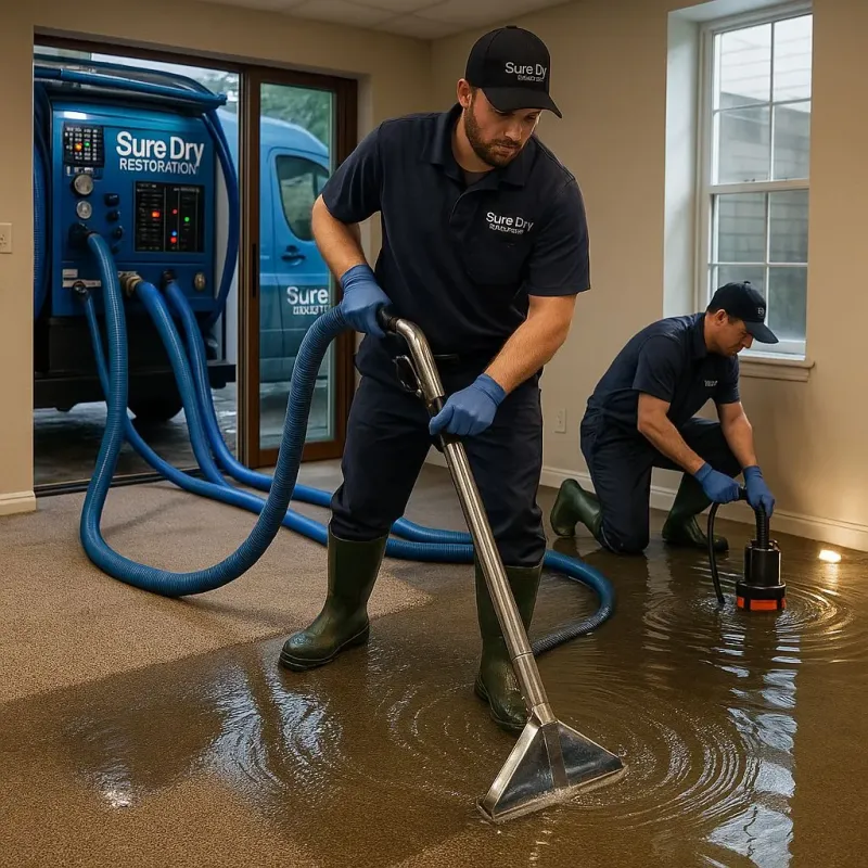 Water Extraction and Removal process in Rittman, OH